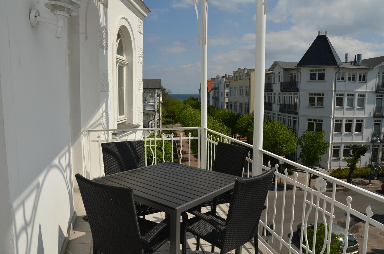 Haus Metropol - Fewo 7 Mit Balkon Und Meerblick Binz Kültér fotó