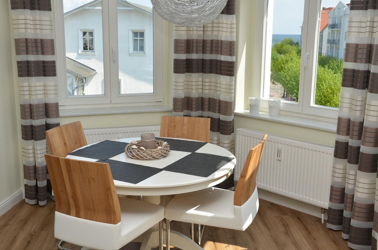 Haus Metropol - Fewo 7 Mit Balkon Und Meerblick Binz Kültér fotó